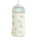 Пляшечка для годування Suavinex Poetry, 270 мл, фізіологічна соска середній потік, м'ятна (308970)