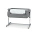 Ліжечко Kinderkraft Приставне ліжечко-люлька Neste Up 2 Light Grey (5902533924523)