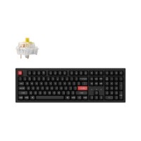 Клавіатура Keychron K10 PRO K pro Banana White Led QMK Wireless/Bluetooth/USB-A UA Black (K10P-A4-UA)