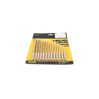 Набір свердл YOSO по металу, титанове покриття 13 шт. (TD003)