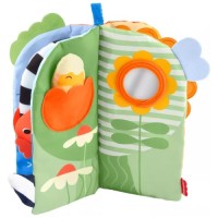 Розвиваюча іграшка Fisher-Price м'якенька розвивальна книжечка (JKP53)
