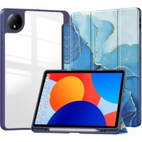 Чохол до планшета BeCover Soft Edge TPU Xiaomi Redmi Pad SE 8.7" Blue Marble (712572)