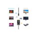 Кабель мультимедійний USB-C to VGA 1.8m FHD60Hz black Choetech (XCV-1801-BK)