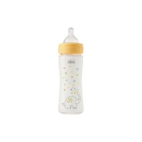 Пляшечка для годування Chicco Perfect Easy силіконова, від 0+ міс. повільний потік 240 мл (20252.30)