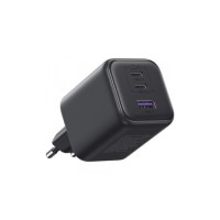Зарядний пристрій UGREEN 2xUSB-C PD45W + 1xUSB QC3.0 GaN X527 gray (65156B)