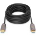 Кабель мультимедійний HDMI M to HDMI M 30m 8K AOC hybrid-fiber black Digitus (AK-330126-300-S)
