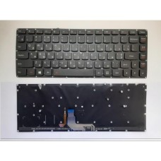 Клавіатура ноутбука Lenovo IdeaPad Yoga 900-13ISK черная с подсв UA (A46128)