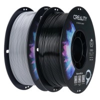 Пластик для 3D-принтера Creality PETG 1.75мм, black+gray, 2x1кг (3301030086)