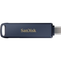 USB флеш накопичувач SanDisk 128GB Phone Drive for iPhone Metallic Sky Lightning/Type-C U (SDIXD0N-128G-GN6NE)