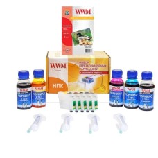 Комплект перезаправних картриджів WWM Epson C110/Office T30/TX510FN (RC.T073H)