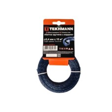 Жилка косильна Tekhmann "Квітка кручена з кордом" 2,4 мм × 15 м (41524015)