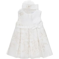 Плаття дитяче Bibaby святкове (76028-80G-cream)