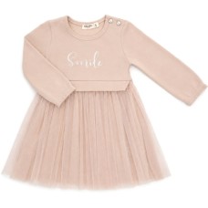 Плаття дитяче Breeze з фатиновою спідницею (21505-92G-beige)