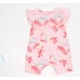 Боді Tongs пісочник з квіточками (4743-56G-peach)
