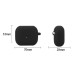 Чохол для навушників BeCover Silicon для Samsung Galaxy Buds 3 Black (711989)