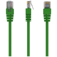 Патч-корд 3м UTP cat 5е CCA Cablexpert (PP12-3M/G)