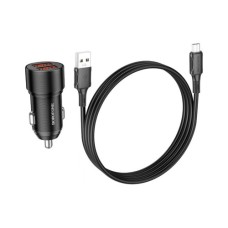 Зарядний пристрій BOROFONE BZ19B charger set (Micro) 2 x USB Black (6941991101502)