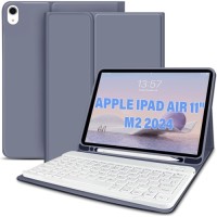 Чохол до планшета BeCover Keyboard Apple iPad Air 11" M2 2024 Purple (711399)
