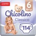 Підгузки Chicolino Jumbo Classico Розмір (16+ кг) 3 пачки по 38 шт (2000998941406)