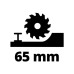 Дискова пила Einhell TE-CS 18/190 Li BL - Solo акум., PXC, 18В, диск 190х20 мм (без АКБ та ЗП) (4331210)