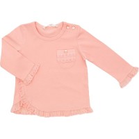 Кофта дитяча Breeze з мереживом (10649-98G-peach)