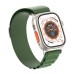 Ремінець до смарт-годинника Armorstandart Alpina Band для Apple Watch 49/46/45/44/42 (Series 1-3) Green (ARM64981)