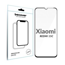 Скло захисне BeCover Xiaomi Redmi 15C 4G/5G Black (713907)