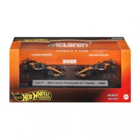 Масштабна модель автомобіля Hot Wheels набір з 2-х колекційних болідів McLaren Lando Norris та Oscar Piastri Formula 1 (JMM91)