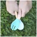 Набір дитячого посуду MinikOiOi Dig In ложка та виделка силіконові Mineral Blue (101060056)