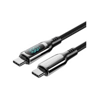 Дата кабель USB-C to USB-C 1.2m USB3.1 100W Display Zinc Alloy Vention (TAYBAV)