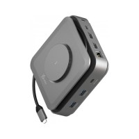Порт-реплікатор J5create Dock-Station USB-C 10-in-1 (HDMI/PD/USB-A/USB-C/LAN) (JCD3199-N)