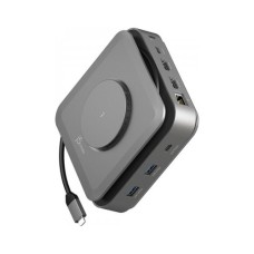 Порт-реплікатор J5create Dock-Station USB-C 10-in-1 (HDMI/PD/USB-A/USB-C/LAN) (JCD3199-N)