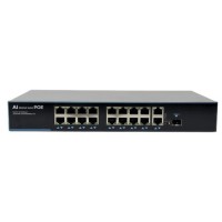 Комутатор мережевий Atis PoE-1018-16P-1S/250 AI