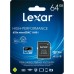 Карта пам'яті Lexar 64GB microSDXC class 10 UHS-I 633x (LSDMI64GBB633A)