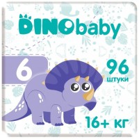 Підгузки Dino Baby розмір 6 (16+ кг) 96 шт (2000998941253)