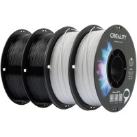 Пластик для 3D-принтера Creality PETG 1.75мм, black 2кг +white 2кг (3301030079)