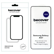 Скло захисне BeCover 10D Samsung Galaxy A57 SM-A576 Black (714919)