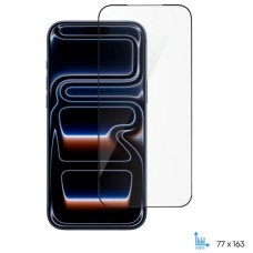 Скло захисне 2E 2.5D FCFG iPhone 17 Pro Max Black (2E-IP-17PM-6.9-SMFCFG-BB)