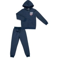 Спортивний костюм дитячий Breeze з капюшоном (13617-128B-blue)