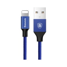 Дата кабель USB 2.0 AM to Lightning 1.2m navy blue Baseus (CALYW-13)