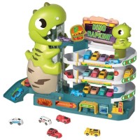 Ігровий набір ZIPP Toys Dino паркінг електричний, 6 машинок (3311A)