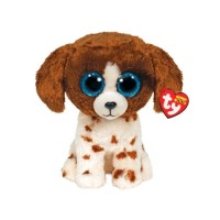 М'яка іграшка Ty Beanie Boo's Цуценя Muddles 25 см (36487)