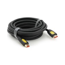 Кабель мультимедійний HDMI M to HDMI M 5.0m V2.0 4K UHD black VEGGIEG (YT-HDMI(M)/(M)HA-5/19714)