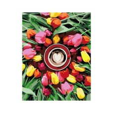 Картина по номерам Rosa Start Ранкові тюльпани 35х45 см (4823098526131)