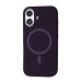 Чохол до мобільного телефона BeCover FIBRA Silicone OmniMag Apple iPhone 16 Dark Purple (716225)