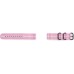 Ремінець до смарт-годинника Samsung Gear Premium Nato Pink-White (GP-R600BREECAE)