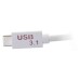 Перехідник C2G USB-C to HDMI white (CG80516)