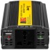 Автомобільний інвертор 12V/220V 250W, USB Porto (MND-250)