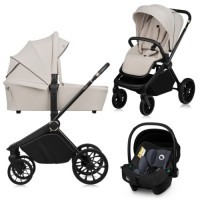 Коляска Lionelo 3 в 1 Mika Plus Beige Sand (LO-MIKA PLUS 3IN1 BEIGE SAND)