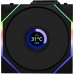 Кулер до корпусу Lian Li UNI Fan TL WIRELESS LCD 120-3, Black (G99.12TLLCD1W3B.00)
